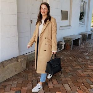 Classic H&M double breasted coat